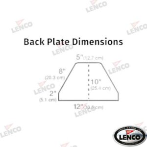 KIT FLAPS HEAVY DUTY 12V 30X30 LEN15041