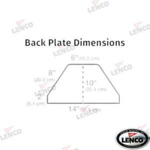 KIT FLAPS EXTREME DUTY 12V 43X30 LEN15046