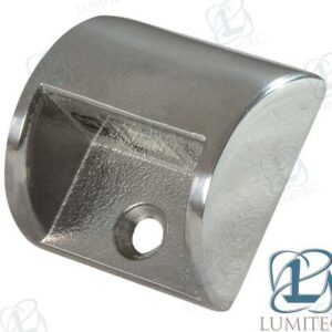 LUZ CORTESIA ANDROS BLANCA INOX LUM101043