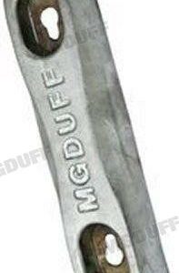 ANODO PLACA ZINC 6,5 KG M10/M16 MGDZD72BM