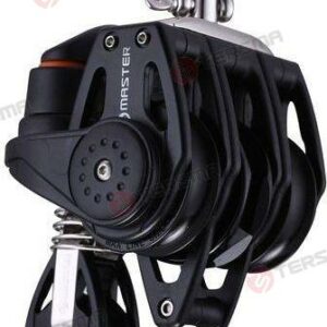 POLEA TRIPLE C/MORDAZA Y ARRAIGO 40MM MVRA0423F