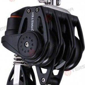 POLEA TRIPLE C/MORDAZA Y ARRAIGO 57MM MVRA0523F