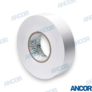 CINTA ELECTRICA BLANCA PREMIUM19mmx20m AM337066