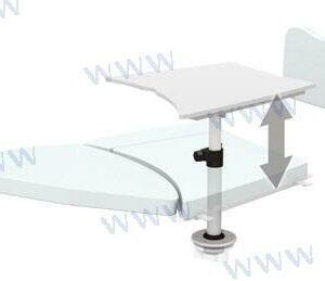 KIT DE MESA + EXTENSION SOLARIUM DELANTE BOZ61840LGR