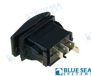 INTERRUPTOR LUZ (ON)-OFF-ON NEGRO BS7932