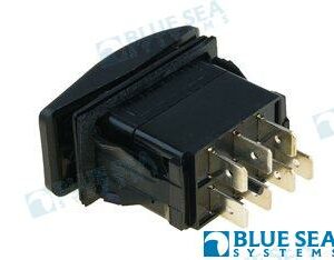 INTERRUPTOR LUZ (ON)-OFF-ON NEGRO BS7937