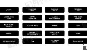 KIT ETIQUETAS DC 120P BS8039