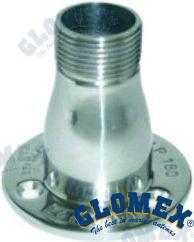 SOPORTE INOX BASE 1"BSP MACHO X 11 TPI GLOPRM180