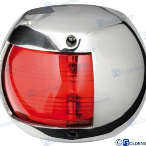 LUZ NAVEGACION AISI316/112.5° ROJA GS10256