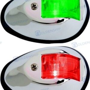 PAR LUCES NAVEGACION INOX LED GS10361