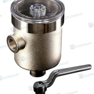 FILTRO DE AGUA "COMO" LATÓN 3/4” GS30415