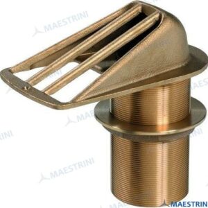 PASACASCO HIGH FLOW BRONCE C/REJILLA 4" GS30608