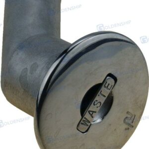 TOMA DE CUBIERTA INOX 45º  "WASTE" GS31149