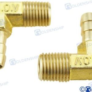 RACOR 90º NPT 1/4 X 5/16"  (PACK DE 2) GS31166