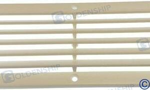 REJILLA VENT. ABS 257X123.8MM  BLANC GS31190