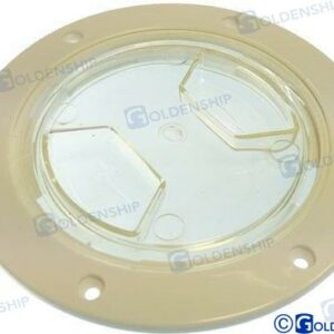 TAPA REGISTRO 127MM TRANSPARENTE GS31296