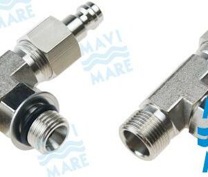 RACOR EN "T"  ORB CON PURGADOR (2) GS41221