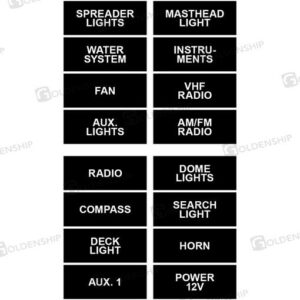 ETIQUETAS PANEL NEGRAS GS41466
