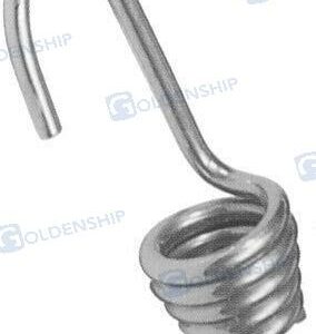 GANCHO INOX  10 MM (2) GS60117