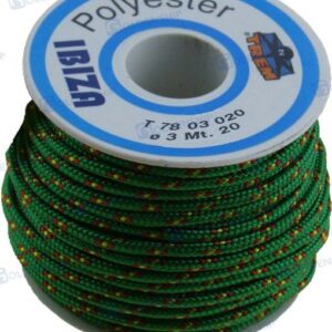 CARRETE "IBIZA"  2,5 MM  VERDE GS60154