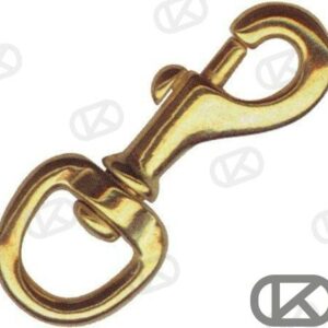 MOSQUETON BRONCE GIRAT. 80MM (10) GS71305B