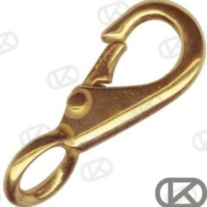 MOSQUETON BRONCE FIJO  97MM (10) GS71312B
