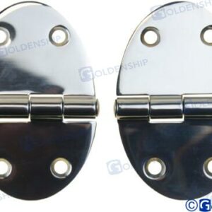 BISAGRA INOX OVAL 78X56 (2) GS72196