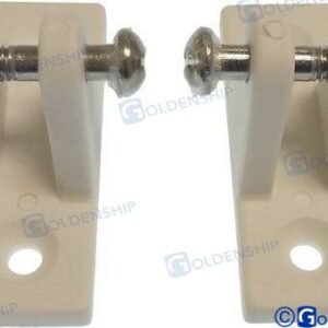 SOPORTE 90º NYLON BLANCO (2) GS72238