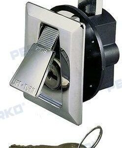 CERRADURA PERKO ZINC CROM. GS72355