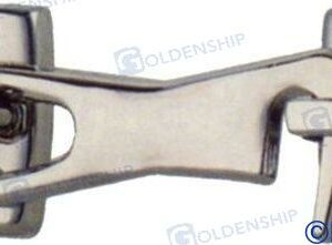 GANCHO PUERTA 77 MM  INOX GS72393