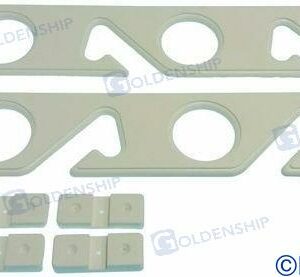 SOPORTE 4 CAÑAS  400X73X12 GS75166