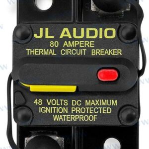JL AUDIO WATERPROOF CIRCUIT BREAKER - 80 JLM-XMD-MCB-80