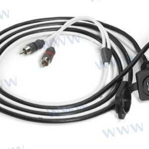 JL AUDIO 3.5MM AUDIO JACK AND USB PORT F JLM-XMD-USB/3.5MM-PN