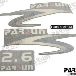 TOP COWLING STICKER FOR 2.6HP PAF2.6-07000000
