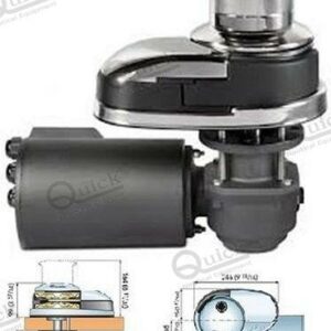 MOLINETE VERTICAL 1000W 24V 8 MM C/C QUDP31024D