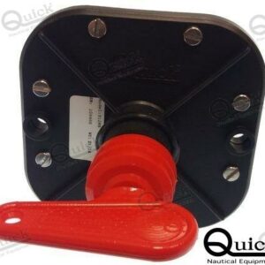 DESCONECTADOR BATERIA BIPOLAR 120A NEGRO QUS12NB