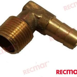 ENTRONQUE LATON 90º 3/8" X 3/8" REC22-00874