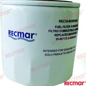 FILTRO COMBUSTIBLE 10 MICRAS 3-3/4 REC35-802893Q01