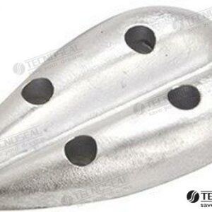 ANODO OVAL DOBLE ZINC 66X116MM TEN00202
