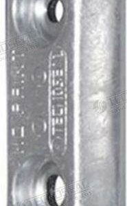 PLACA VETUS ALUMINIO 150X60X25MM H.C.80 TEN00220AL