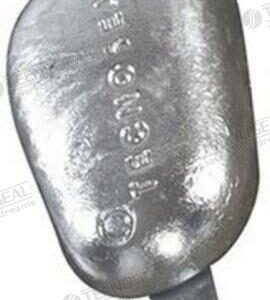 ANODO PARA SOLDAR ZINC 250X25X5MM 3KG TEN00352