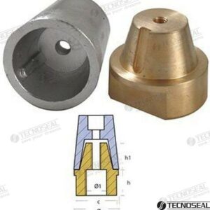 ANODO RADICE COMPLETO ZINC EJE 100 TEN00419