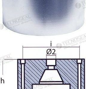 ANODO RIVA MERCURIUS ZINC 9,14KG. TEN00436