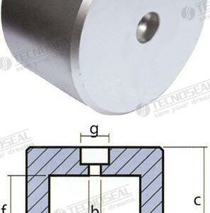 ANODO RIVA DOLCE VITA ZINC 12,95KG. TEN00439