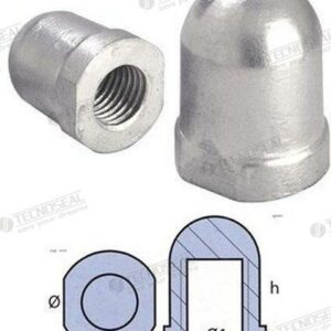 DADO PARA ZINC EJE 20 P.2 TEN00494