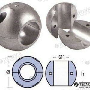 COLLARIN CORTO ZINC EJE 19MM. TEN00500L