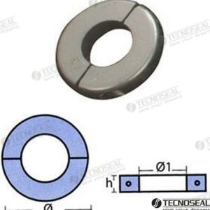 COLLAR PLANO ZINC 45MM. TEN00559