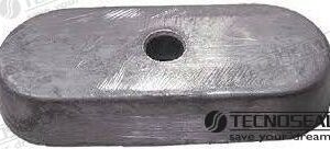 ANODO YAMAHA PLACA  F8C-68T 2000-4T ZINC TEN01142