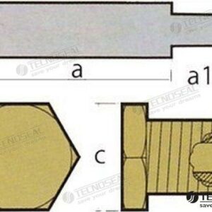 KIT ANODO CUMMINS C/TAPON TEN02044T