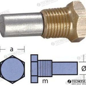 KIT ANODO BUKH C/TAPON TEN02053T